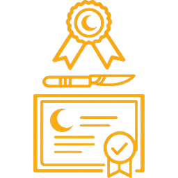 أيقونة الدكتوراه والتدريب الجراحي